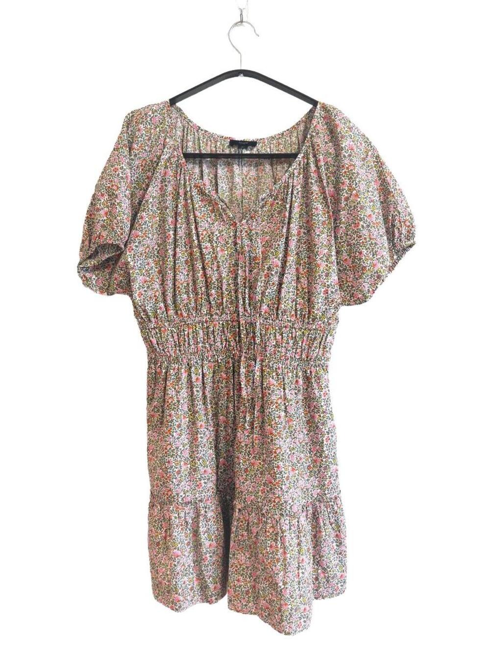 J.Crew x Liberty of London Floral Smocked Waist Tiered Dress Women's Size L